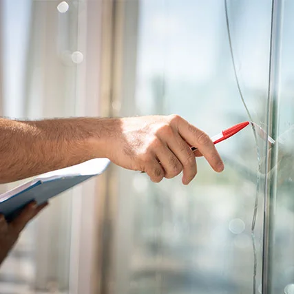 broken glass repair in New Port Richey, FL